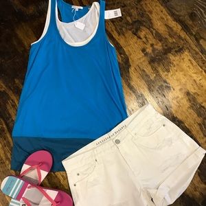 NWT great for summer tank top fully lined